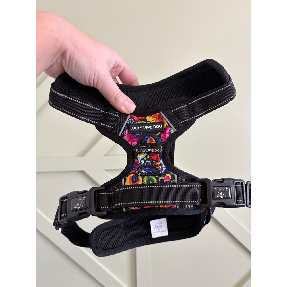 Lucky Live Dog Easy Walker Blackbird Harness – Multi Color – Size Small - Picture 5 of 6